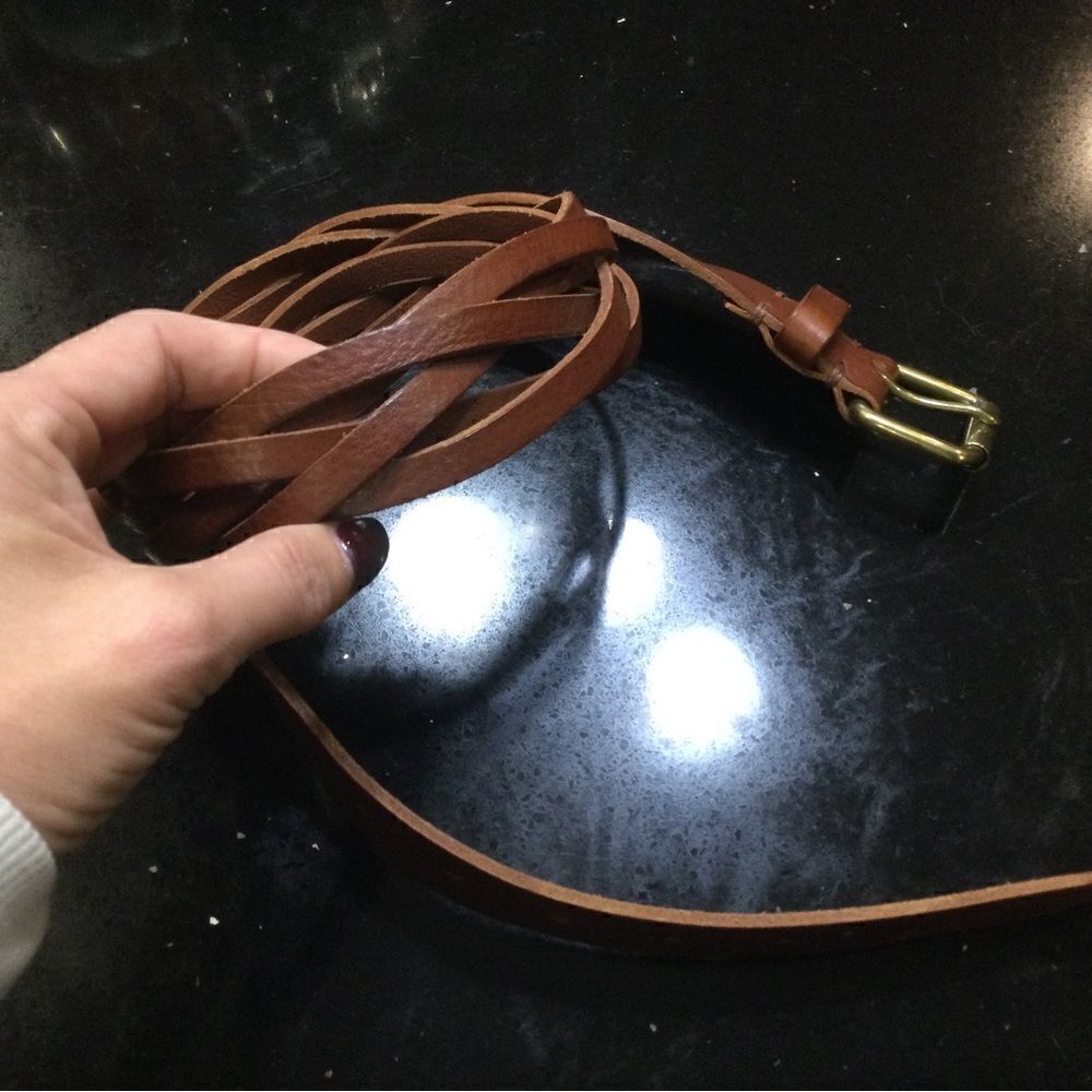 RLX RALPH LAUREN Leather Belt - Picture 3 of 8